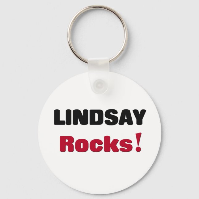 Llavero Lindsay Rocks (Anverso)