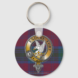 Llavero Lindsay Tartan & Badge
