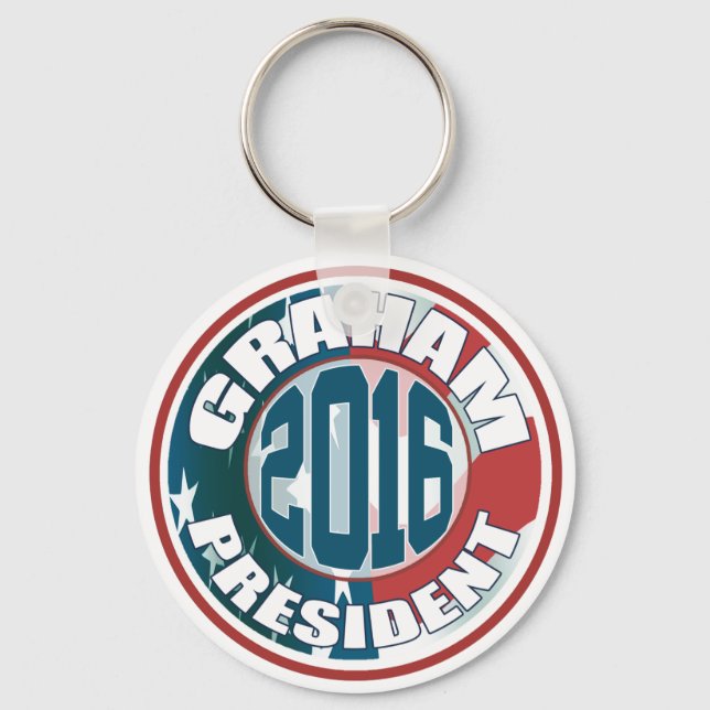 Llavero Lindsey Graham President 2016 (Anverso)