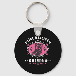 Llavero Line Dancing Grandma Line Dancer Country Music