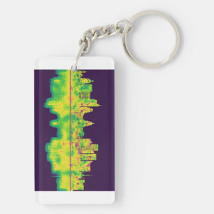 Llavero Línea aérea Boise Idaho