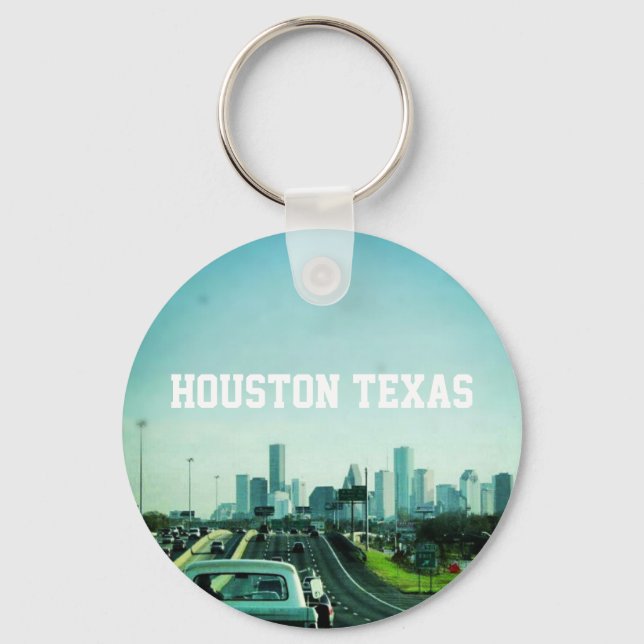 Llavero Línea aérea de Houston Texas (Keychain) (Anverso)