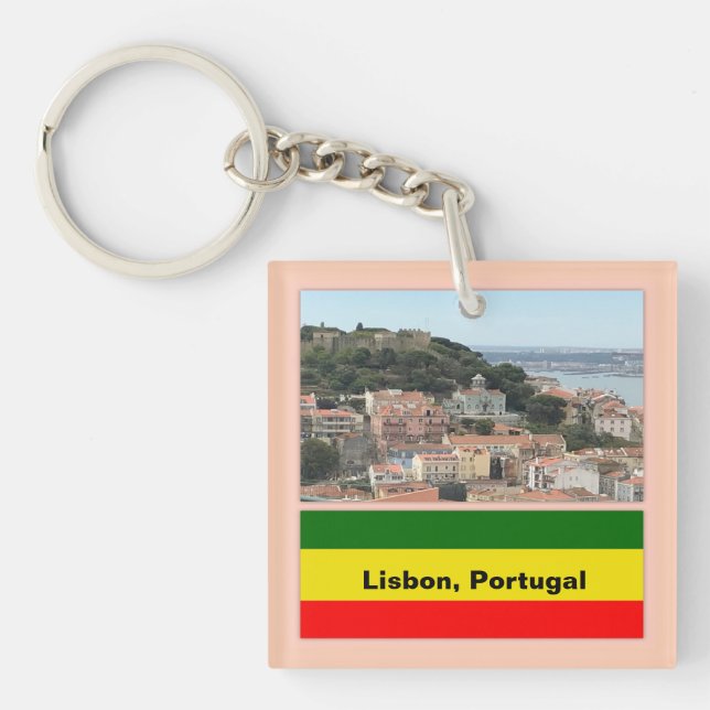 Llavero Línea aérea de Lisboa y Portugal (Frente)