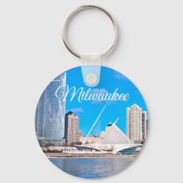Llavero Línea aérea de Milwaukee Wisconsin