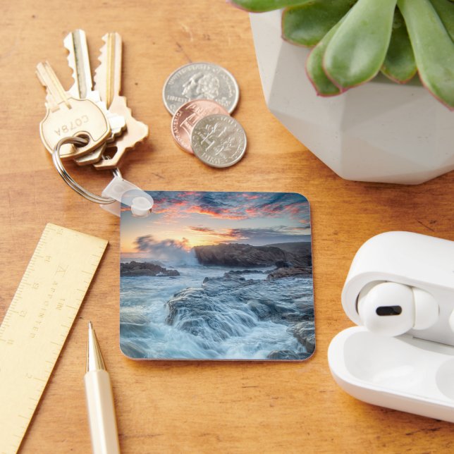 Llavero Línea costera | Carmel California (Escritorio )