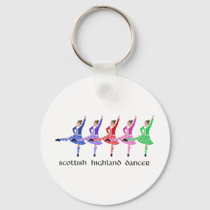 Llavero Línea de baile de las Highlands escocesas