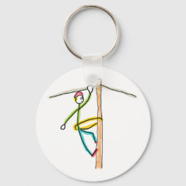 Llavero Lineman Stickman