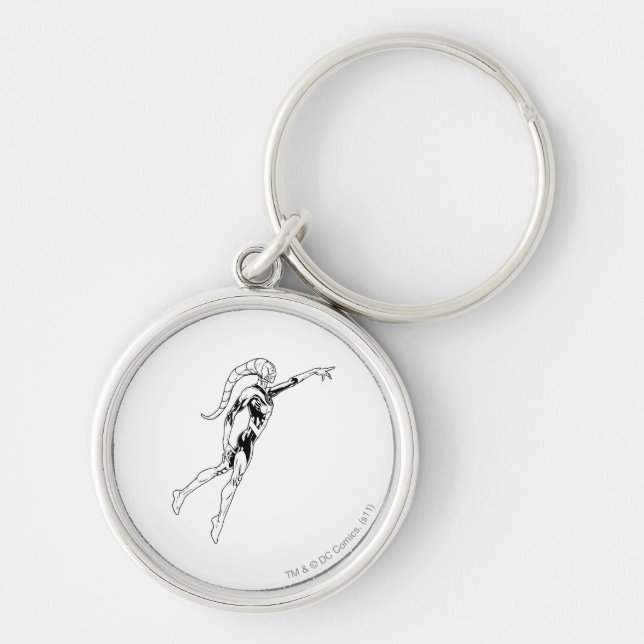 Llavero Linterna azul 11 (Frente)