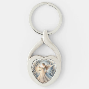 Llavero Linterna del Ángel Celestial de Invierno de Paz