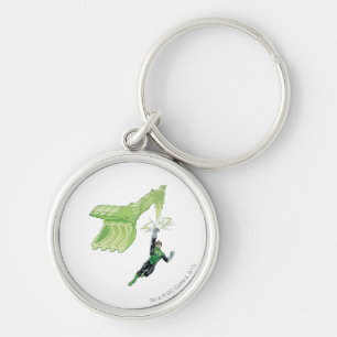 Llavero Linterna verde - cómica, con la máquina