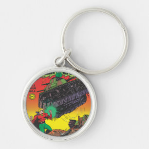 Llavero Linterna verde en los fosos