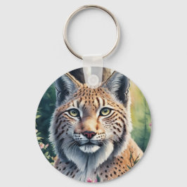Llavero Linx Watercolor Art Painting Keychain