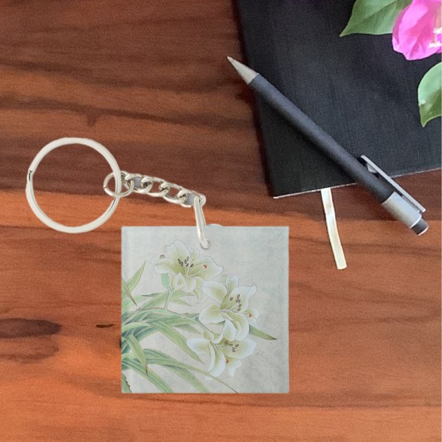 Llavero Lirio blanco (Subido por el creador)