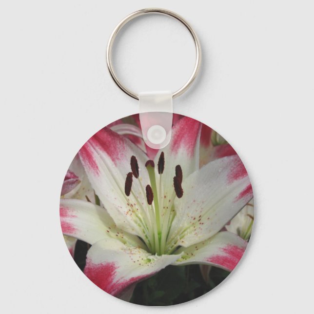 Llavero Lirio sonriente ~ keychain (Anverso)
