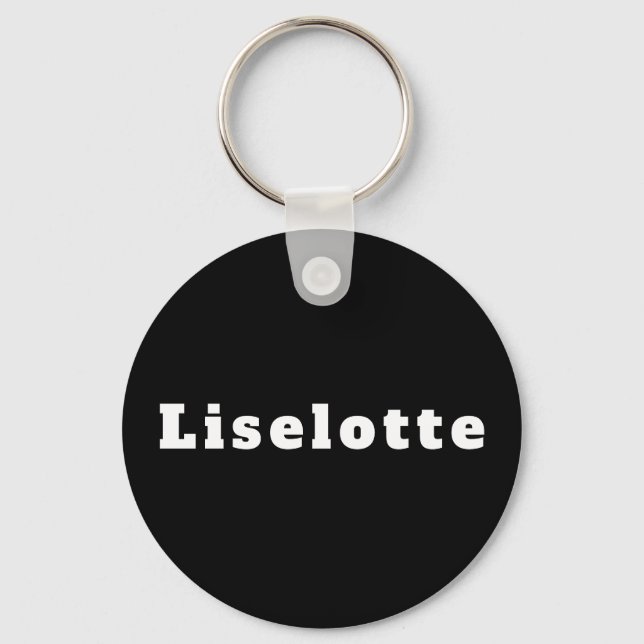 Llavero Liselotte (Anverso)