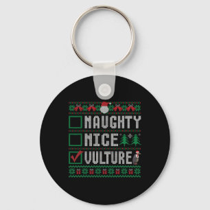 Llavero Lista de Navidad de Buitres Malos Buenos Amantes d