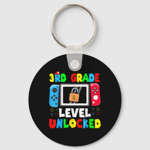 Llavero Listo para 3er grado Gamer Primer día de escuela N