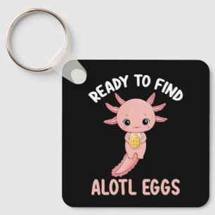 Llavero Listo Para Encontrar Alotl Huevos Pascua Axolotl