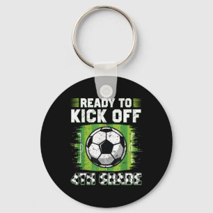 Llavero Listo para iniciar el fútbol de 4to grado primer d