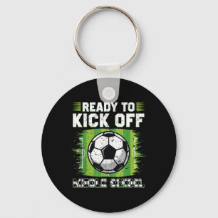 Llavero Listo para iniciar el fútbol de la escuela media 1