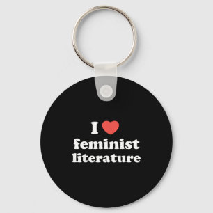 Llavero Literatura Feminista Corazón que Ama