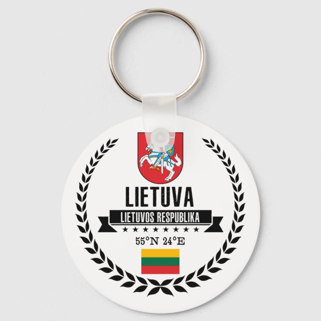Llavero Lithuania (Anverso)