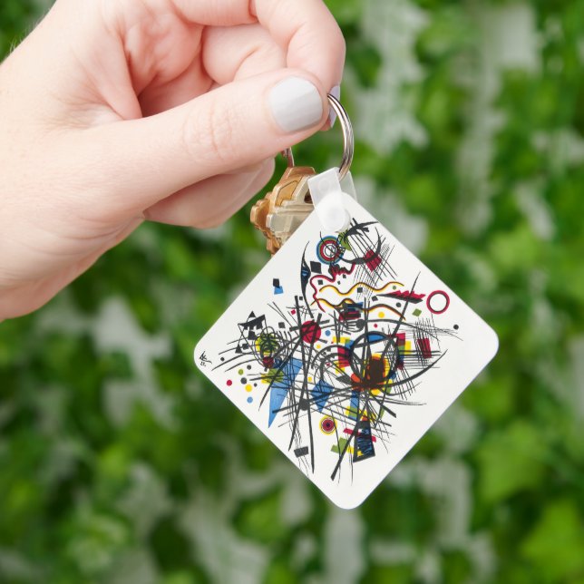 Llavero Litografía para Vierte Bauhausmappe de Kandinsky (Mano)