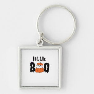 Llavero Little Boo Cuse Halloween Calabaza Cat Vintage Sty