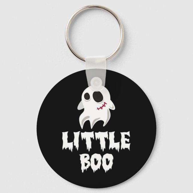 Llavero Little Boo In Halloween Cool Graphic (Anverso)