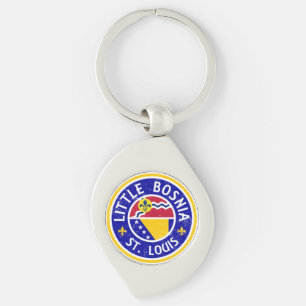 Llavero Little Bosnia St. Louis Keyring