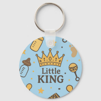 Llavero Little King Baby Shower