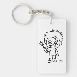 Llavero Little Phiri und Zauberstab