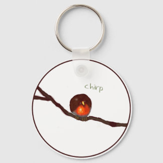 Llavero Little round Robin chirping chirp