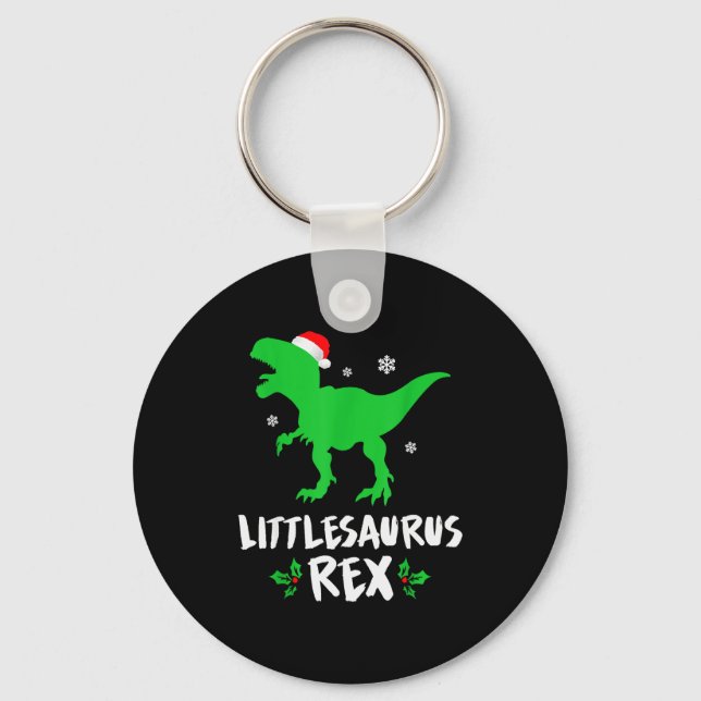 Llavero Little T Rex Matching Family Christmas Dinosaur Sh (Anverso)