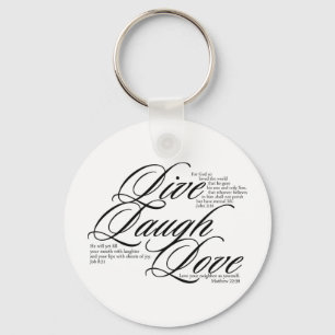 Llavero Live Laugh Love