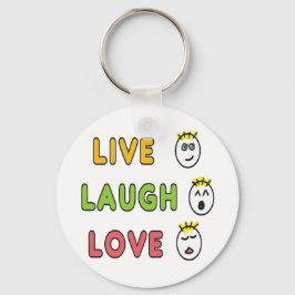 Llavero Live Laugh Love