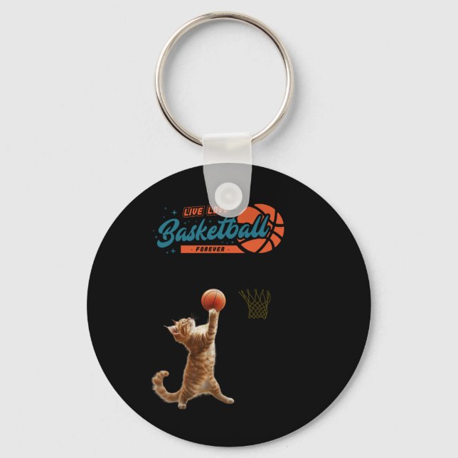 Llavero Live Love Basketball for ever (Anverso)