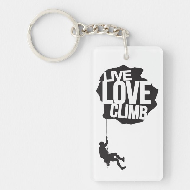 Llavero Live Love Clive| Escalada (Frente)