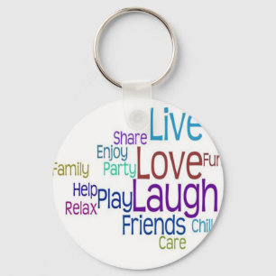 Llavero Live Love Laugh
