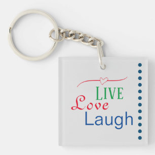 Llavero Live Love Laugh