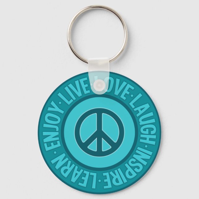 Llavero LIVE LOVE LAUGH ... key chain (Anverso)