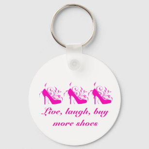 Llavero Live, risa, Buy More Shoes Keychain