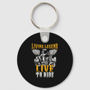 Llavero Living Legend Live To Rige Motorcycle