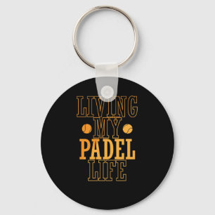Llavero Living My Padel Life Tennis Ballsportart