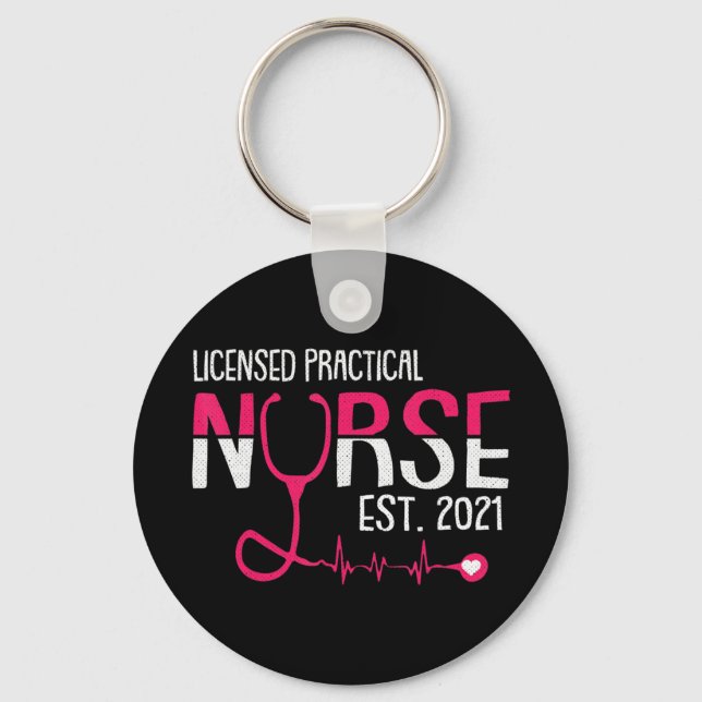 Llavero Living the Scrub Life Certified Medical Assistant (Anverso)