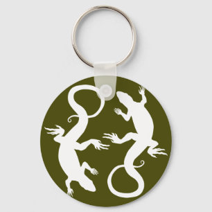 Llavero Lizard Art Keychain Guay Regalos de arte reptiles