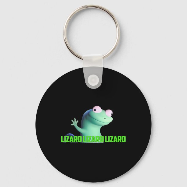 Llavero Lizard Lizard Lizard Gracioso Extraño Meme Viral T (Anverso)