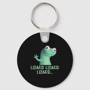 Llavero Lizard Lizard Lizard Meme gracioso