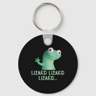 Llavero Lizard Lizard Lizard Meme Gracioso (2 Caras)