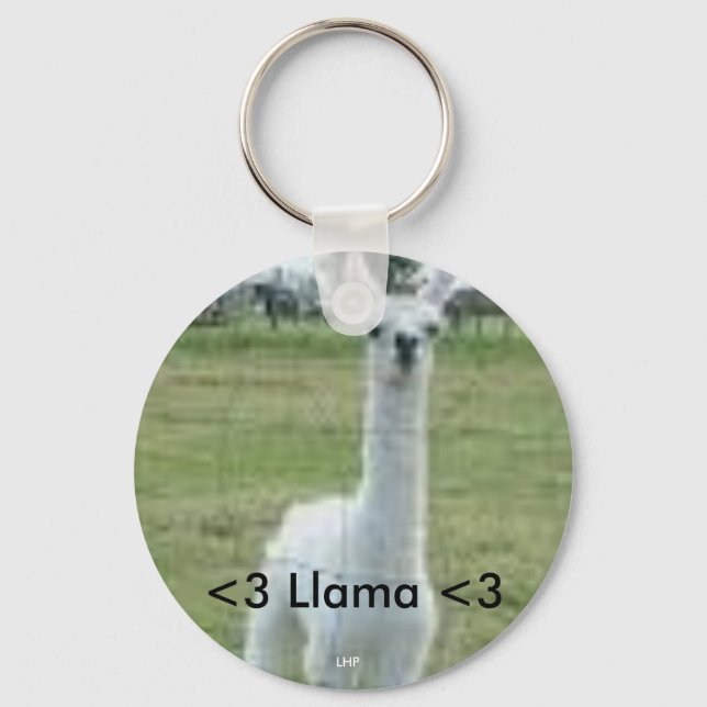 Llavero Llama (Anverso)